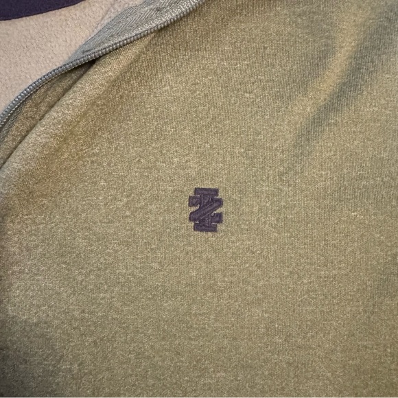 Izod‎ men’s size XL green 1/4 zip up pullover - Picture 7 of 13